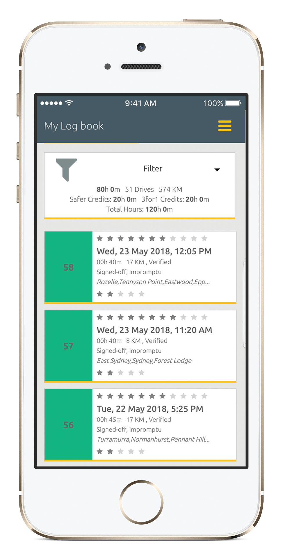 Which digital learner driver log book app is best for you? TfNSW Open